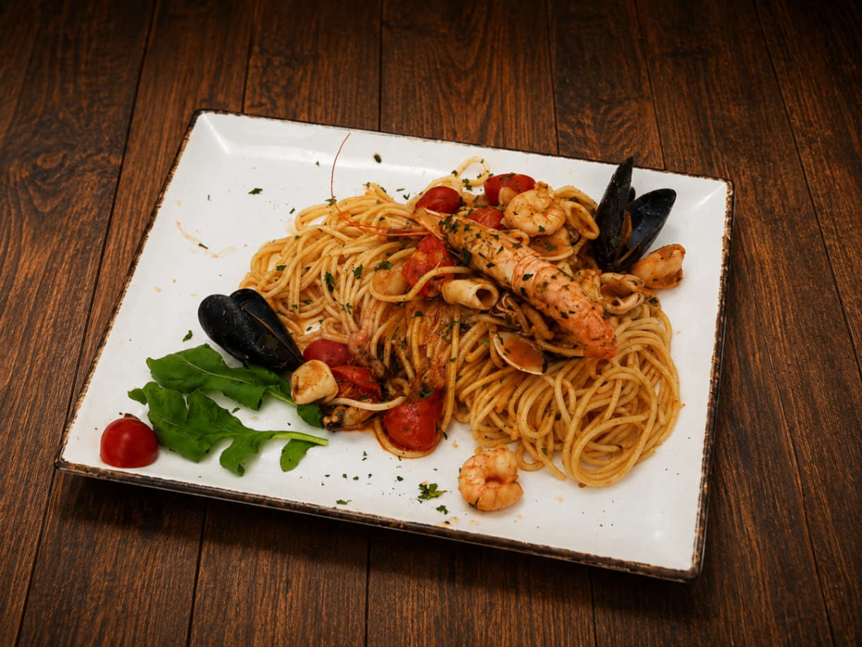 Spaghetti frutti di mare